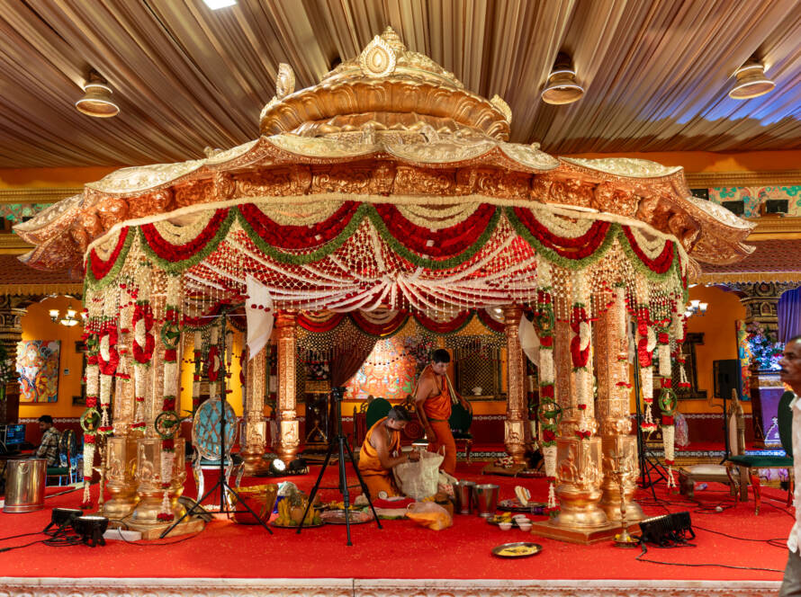 temple wedding venues in bangalore